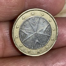 Moneta da 1 euro Malta 2008
