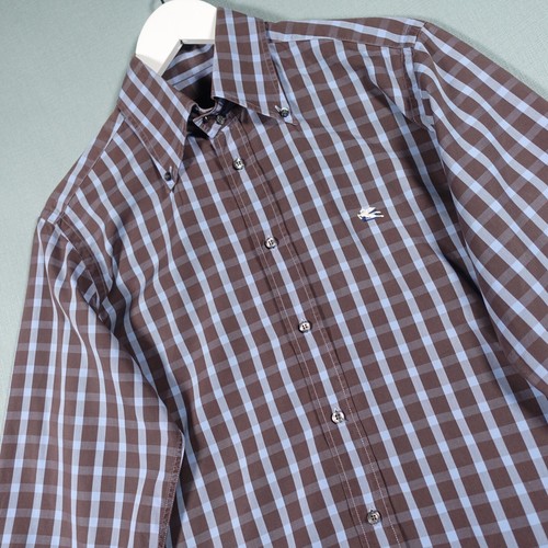 Etro camicia uomo blu - etro, 39