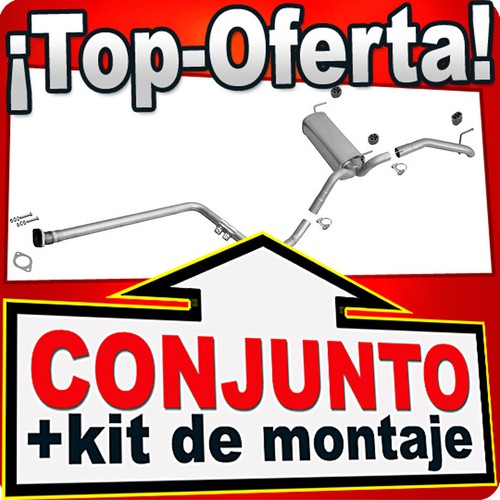 Scarico tubo intermedio per - scarico,