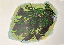 Ennio Morlotti-litografia originale a colori No Treccani Birolli Guttuso Balla