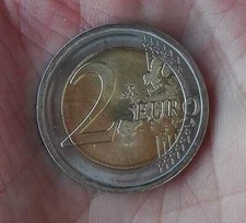 2 Euro Maria Montessori - educatrice strumenti didattici moneta