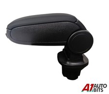 Bracciolo In Pelle Pu Nero Per