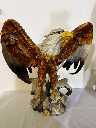 Scultura aquila resina - scultura, in