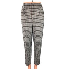 NUOVO Zara donna grigio tweed