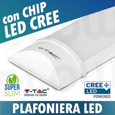 PLAFONIERA LED 120 150 cm VTAC CHIP CREE SOFFITTO LUCE CALDO NATURALE FREDDO
