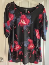 ALFANI Stretch Knit Top - 2X