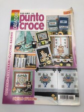 Creazioni punto croce n. 9 quadri siillabari cucina e bagno