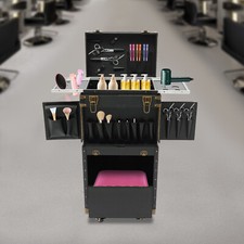 Cassetta porta attrezzi mobile per parrucchiere valigetta da barbiere con serrature