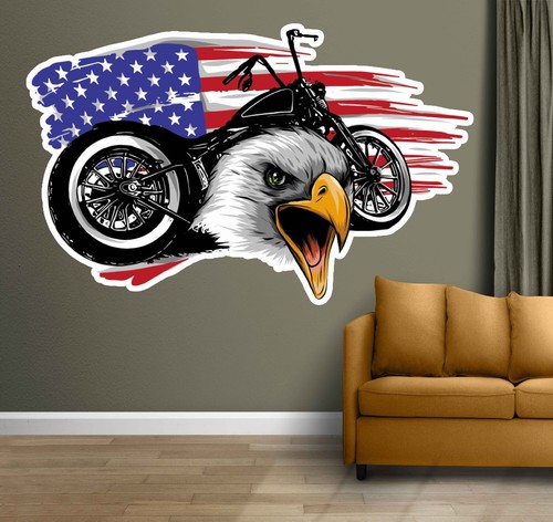Adesivo bandiera americana