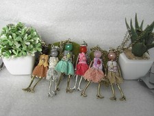 COLLANA LUNGA CIONDOLO BAMBOLINA FASHION DOLL BIJOUX LONG NECKLACE