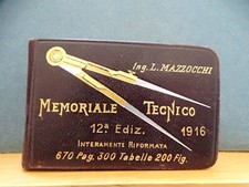 INGEGNERIA-ING. MAZZOCCHI-MEMORIALE TECNICO USO INGEGNERI-ARCHITETTI-MECCANICI..