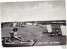 GATTEO A MARE FORLI' LA SPAIGGIA DONNE SU MOSCONE 1954