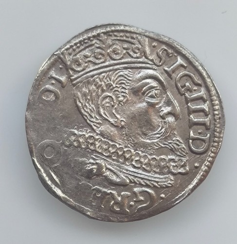 Moneta polonia grosze 1598 - moneta,
