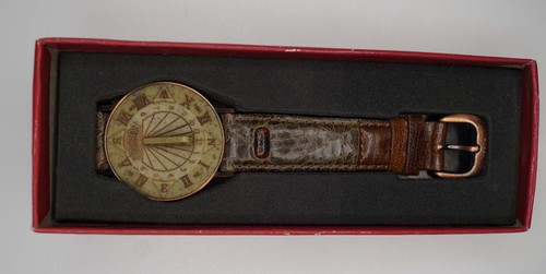 Vintage fossil sundial - sundial, model