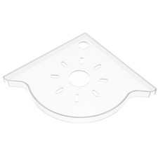  Supporto angolare per acquario triangolare, supporto salvaspazio per acquario,