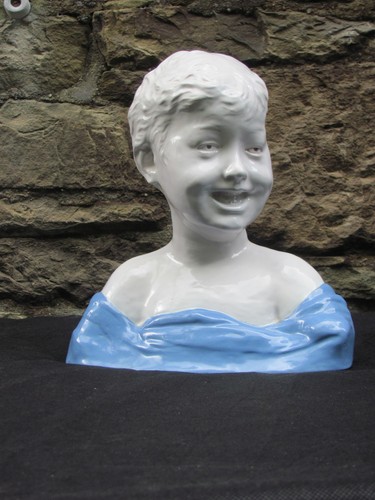 Busto maiolica cantagalli - in,