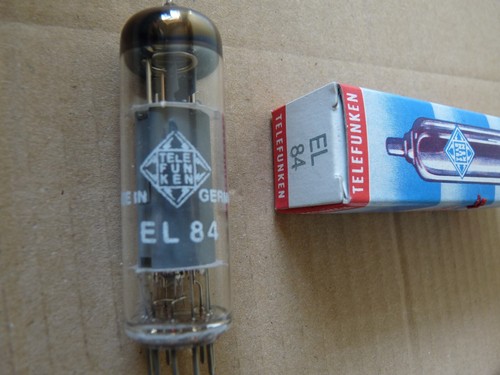 El84 telefunken con diamante - telefunken,