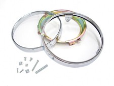 Kit anelli cromati faro