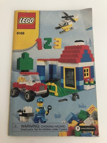 Lego 6166 vintage - 6166, manuale