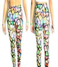 Leggings da donna elastico sportivo leggins a colori fuseaux  skinny  lungo