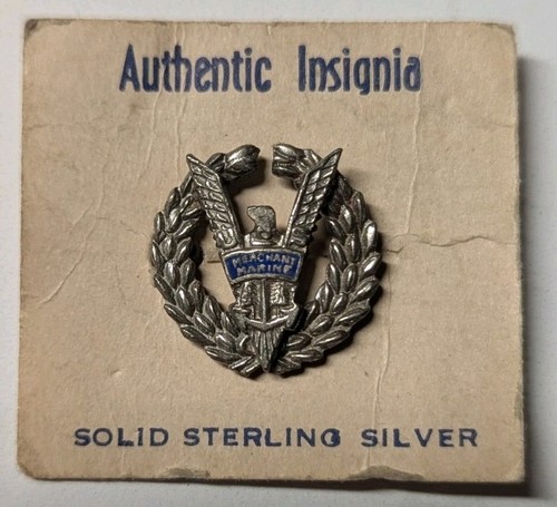 Ww2 usmm piccola spilla corona - piccola,