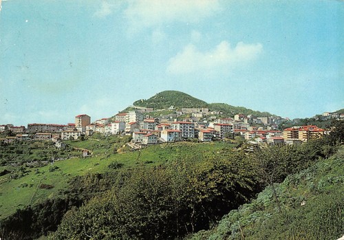 Cartolina allumiere panorama - allumiere,