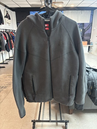 Nike tech fleece dark - fleece, grey