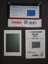 TERMOSTATO A BATTERIA LCD TOUCHSCREEN CRONOTERMOSTATO PER CALDAIA VEMER VE451100