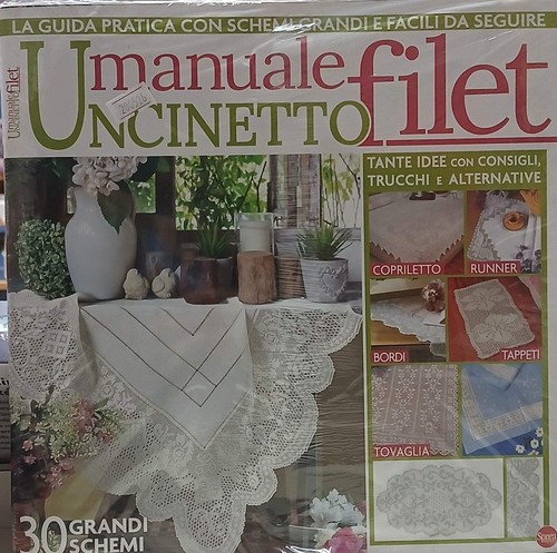 Manuele uncinetto filet - uncinetto,