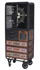 Armadio a soppalco comò