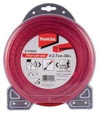 Makita E-01834 Filo Rosso Quadrifoglio Decespugliatore Tagliabordi 2,7mm30m