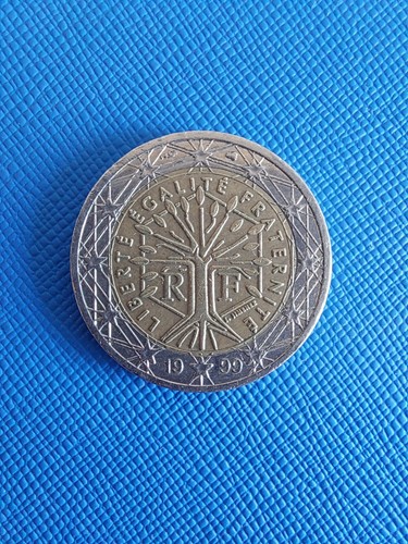 Moneta due euro francia - moneta,