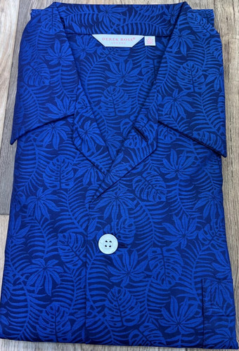 Pigiama derek rose blu cotone - derek,