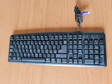 TASTIERA USB/PS2 BLACK Universale Economica Nera Ottime condizioni