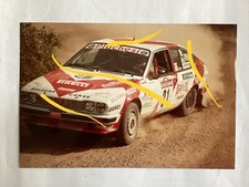 RALLY ORIGINAL   PHOTO BENTIVOGLI - EVANGELISTI   ALFA ROMEO ALFETTA GTV 6 gr. A