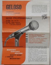 VINTAGE PUBBLICITà VOLANTINO