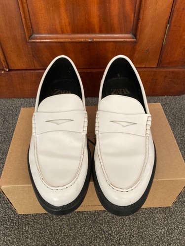 Mocassini uomo zara bianchi - uomo, in