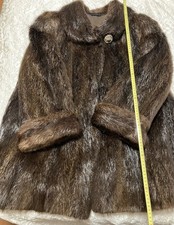 Pelliccia castorino visonata