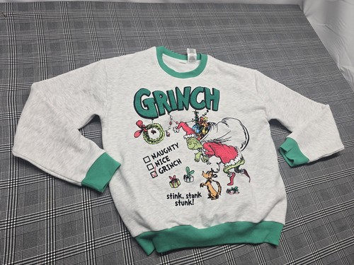 Unisex adult grinch sweatshirt - grinch,