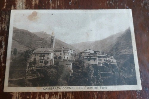 Cartolina epoca bergamo - cartolina, d'epoca