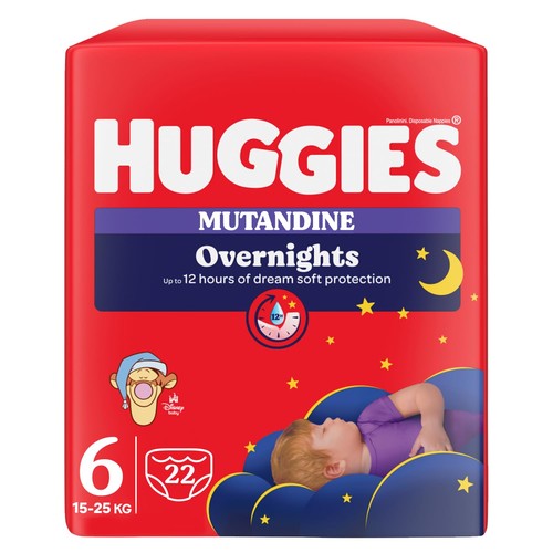 Huggies overnight pannolini - overnight,