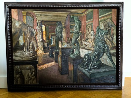 Dipinto olio alois hänisch - dipinto,