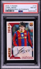 Lionel Messi PSA 8 2010-11