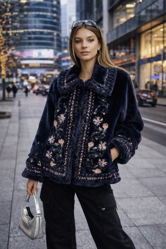 Pelliccia ecologica donna - ecologica, zara