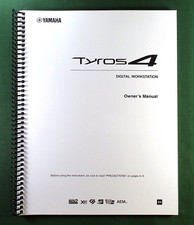 Yamaha tyros owner manual - yamaha, 4
