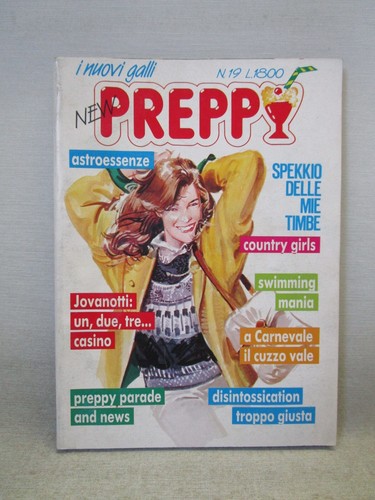 Fumetto paninaro new preppy - fumetto,