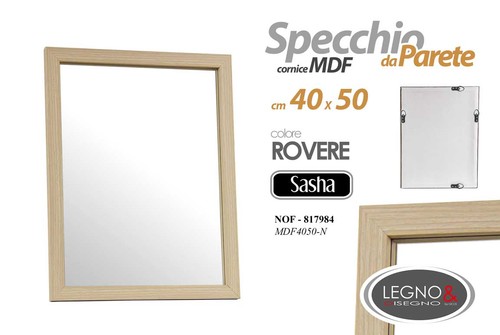 Specchio parete 40cm - da,