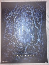 Poster stampa blu paranoico