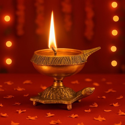 Lampada puja olio diya - lampada,