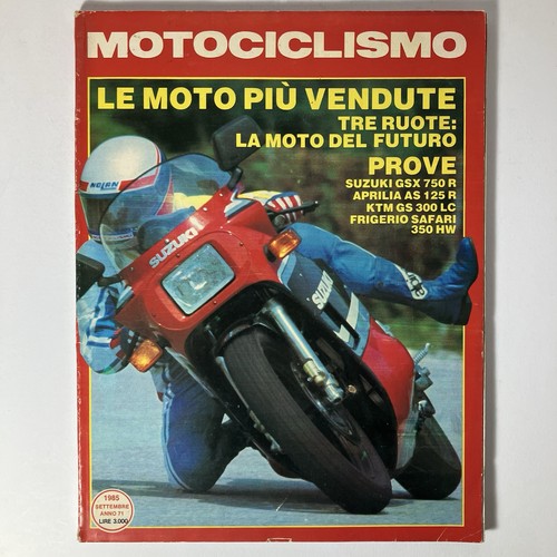 Rivista motociclismo settembre - rivista,